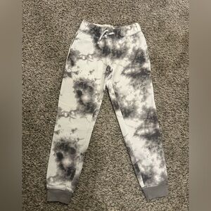 SO Kids Tie-Dye Sweatpants - Gray & White